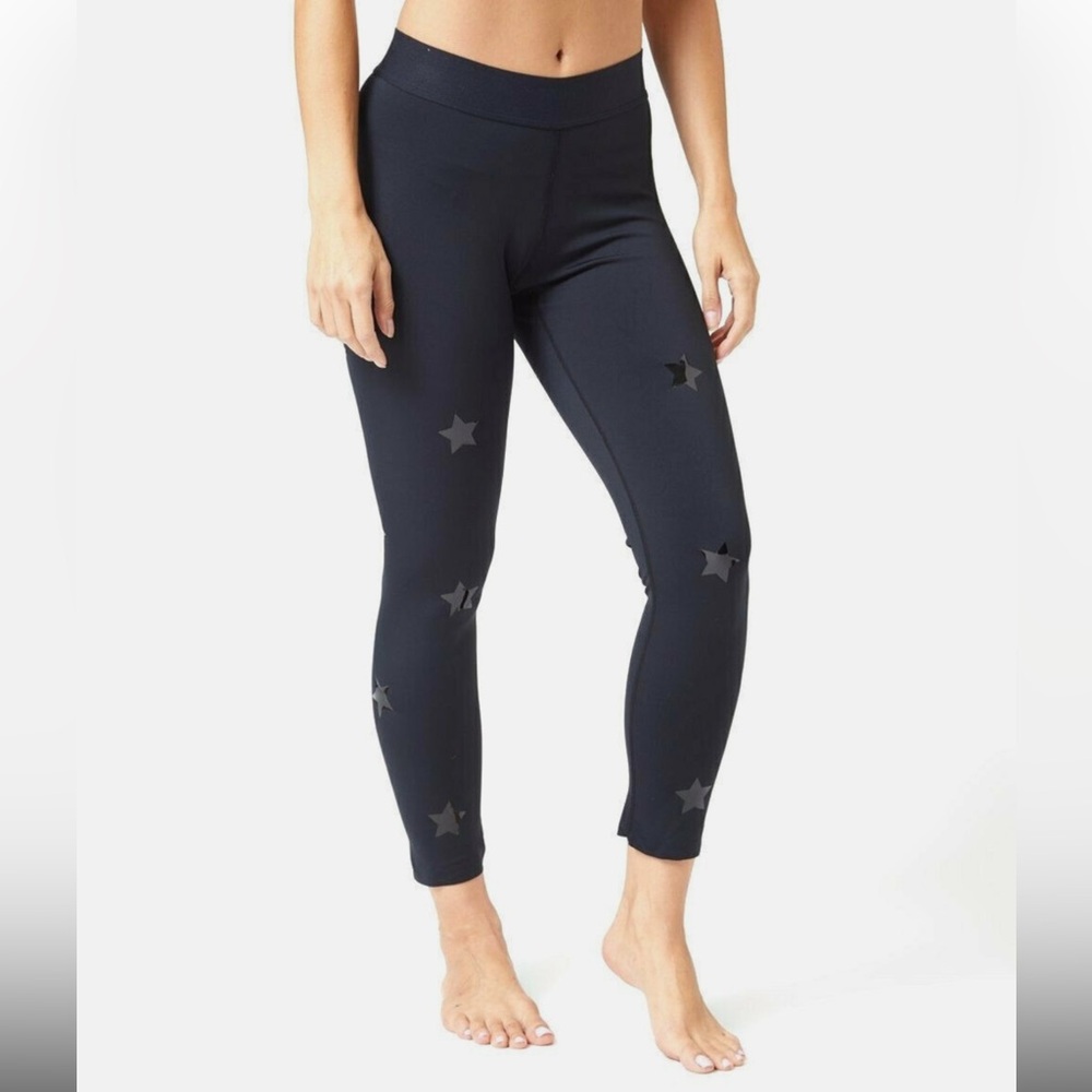 NWT Splendid Black Star Leggings Sz XS